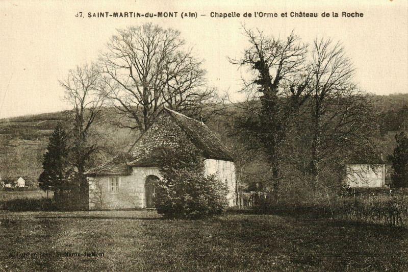 Carte postale ancienne Chapelle de l'Orme (Cordier) à Saint-Martin-du-Mont