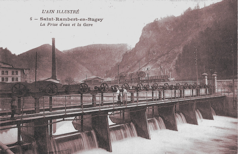 Carte postale ancienne Schappe de Saint-Rambert 18 à Saint-Rambert-en-Bugey