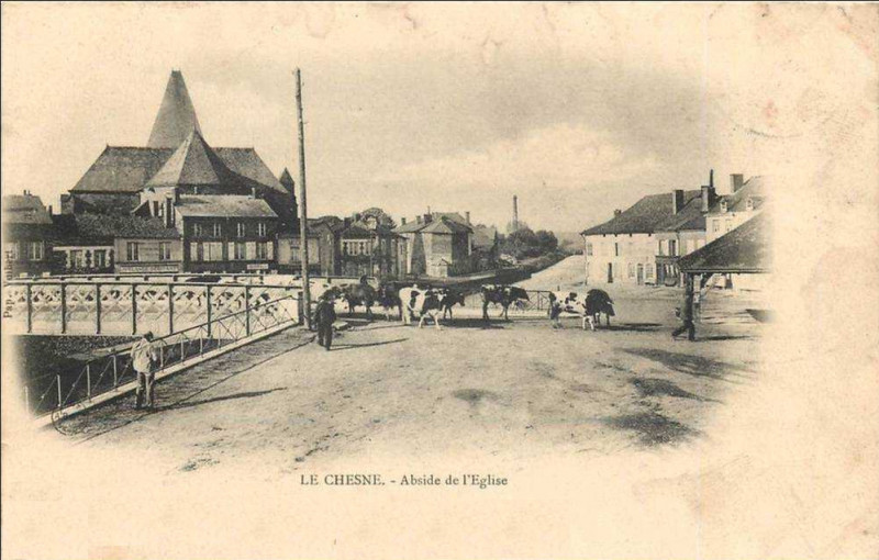 Carte postale ancienne Le Chesne-Fr-08-old postcard-54
