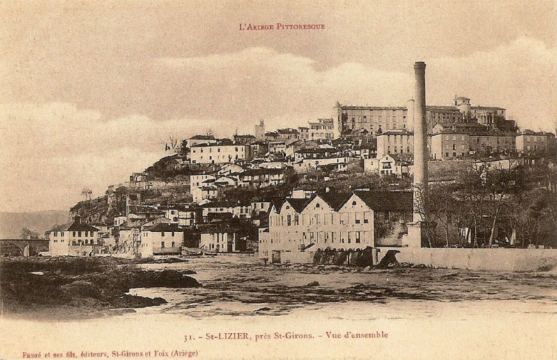 Carte postale ancienne 1445674673-Saint-Lizier-Faure-31