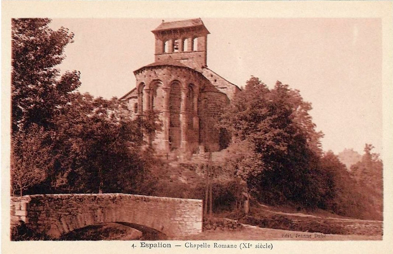 Carte postale ancienne Espalion - Egilse de Perse 6