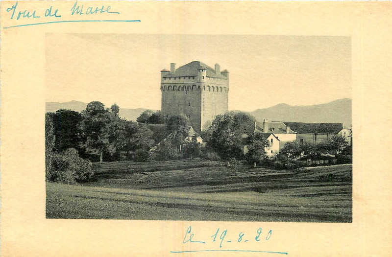 Carte postale ancienne Espalion - Tour Masse 2