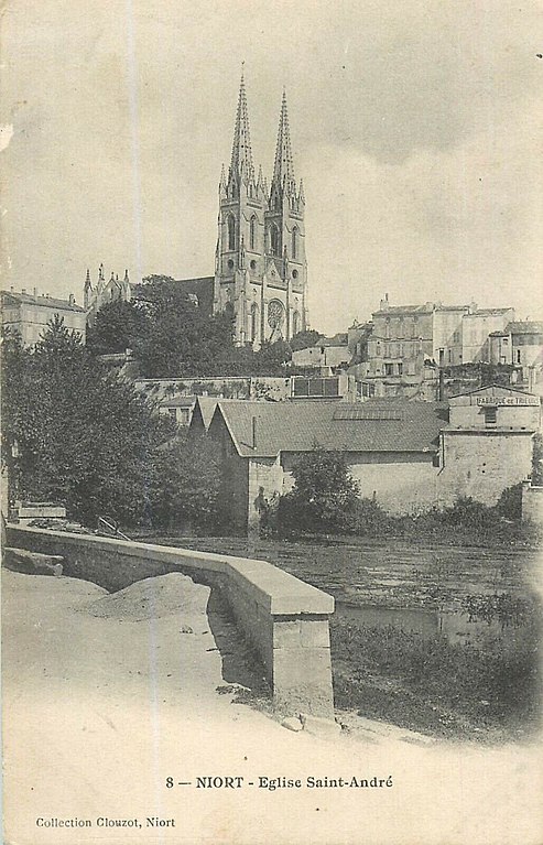 Carte postale ancienne Flèches St André