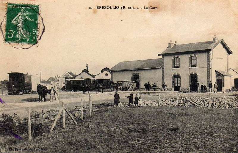 Carte postale ancienne Tel-Brezolles