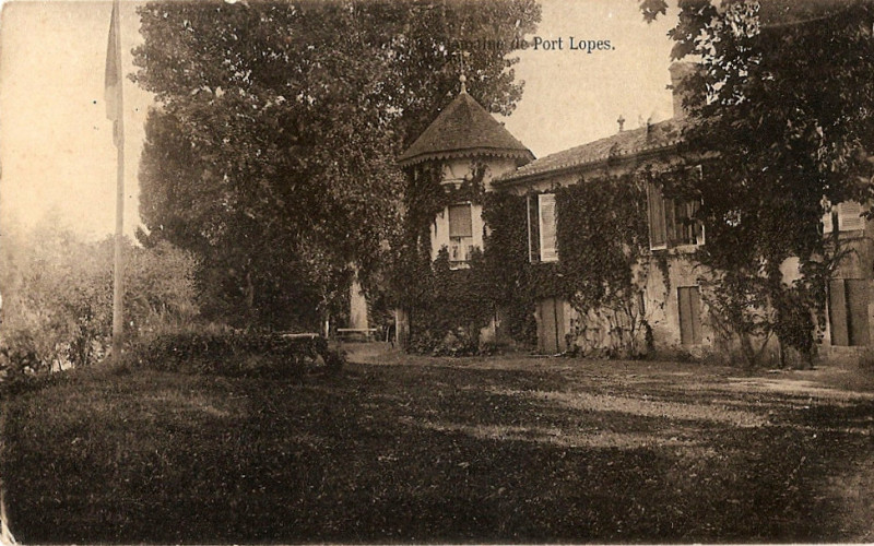 Carte postale ancienne Ambès- château Lopès 3