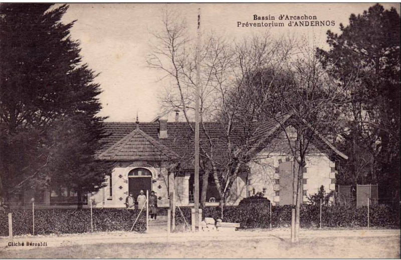 Carte postale ancienne Andernos-les-Bains - Préventorium 4