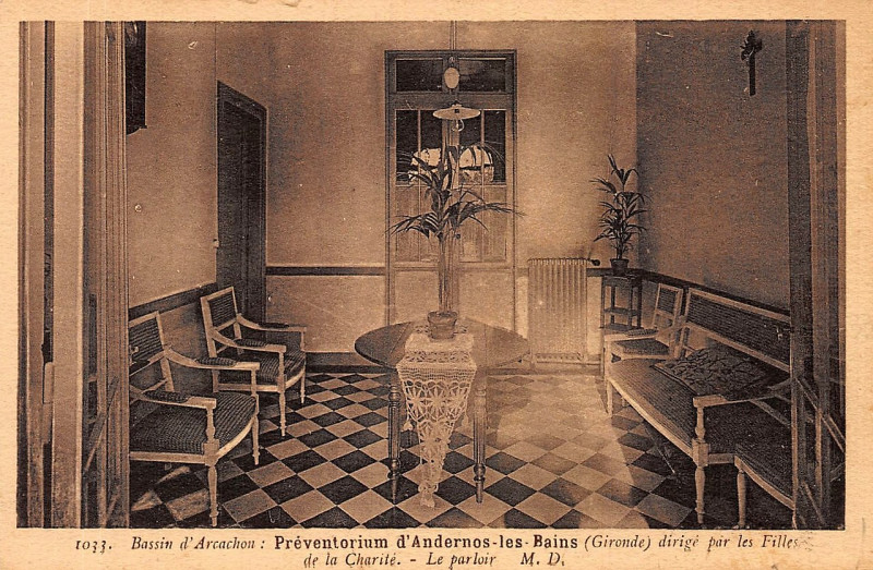 Carte postale ancienne Andernos-les-Bains - Préventorium 7