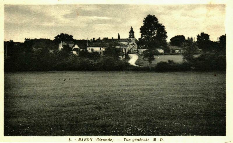 Carte postale ancienne Baron - vue générale 1