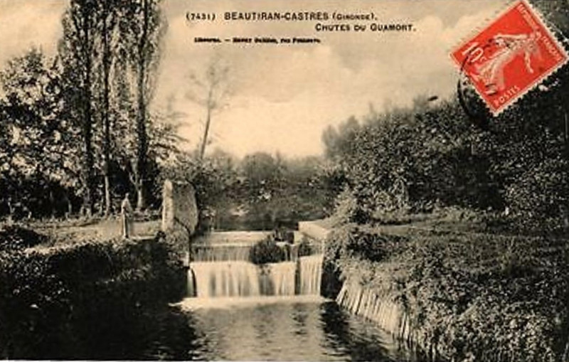 Carte postale ancienne Beautiran- le Gat-mort 3