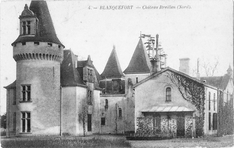Carte postale ancienne Bf-Breillan2-tourtronq