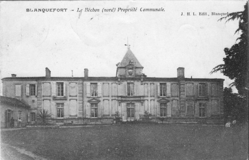 Carte postale ancienne Bf-Béchon nord