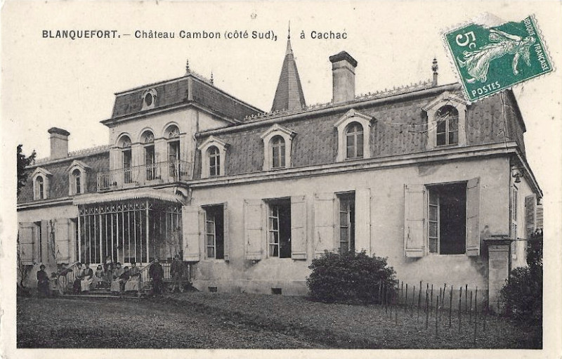 Carte postale ancienne Bf-Cambon sudest