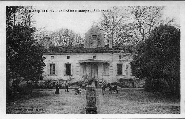 Carte postale ancienne Bf-Campau-Caychac