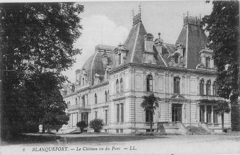 Carte postale ancienne Bf-Dulamon-angle