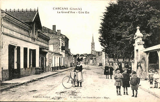 Carte postale ancienne Carcans - bourg 4