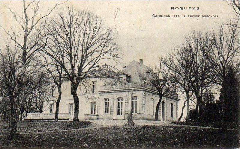 Carte postale ancienne Carignan - Roqueys 1