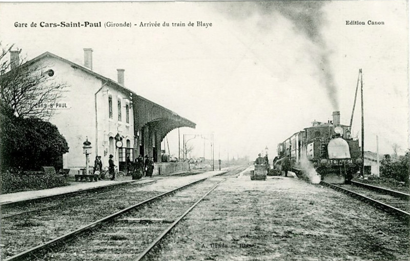 Carte postale ancienne Cars - Gare 4