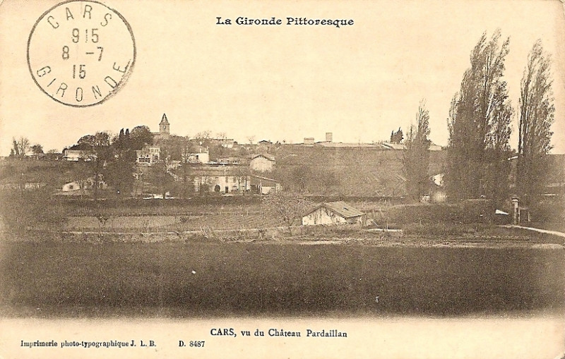 Carte postale ancienne Cars - vue générale 1c
