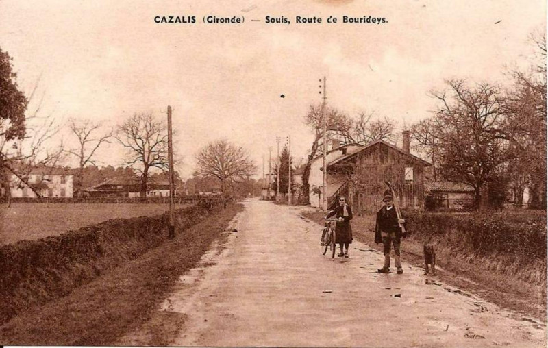 Carte postale ancienne Cazalis - Souis
