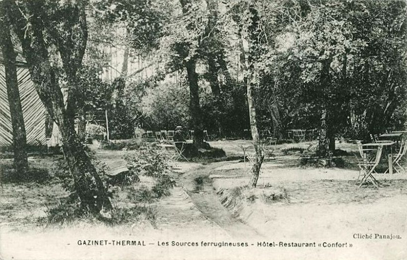 Carte postale ancienne Cestas - Gazinet - Sources 2