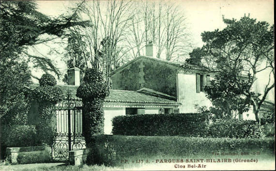 Carte postale ancienne Fargues-Saint-Hilaire - Clos Bel-Air