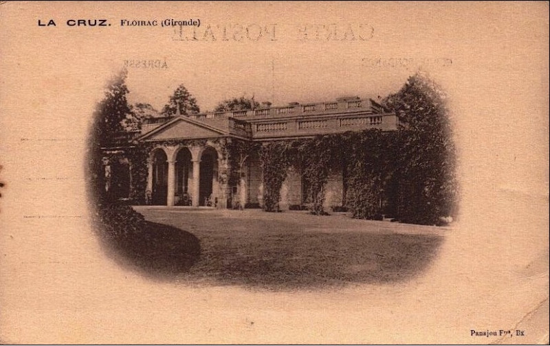 Carte postale ancienne Floirac - La Cruz