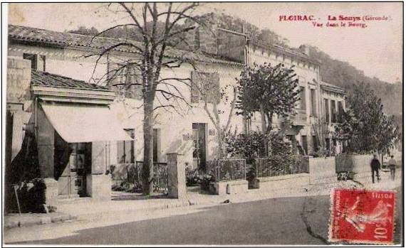 Carte postale ancienne Floirac bourg 1