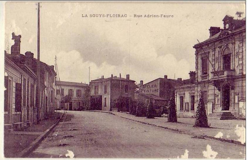 Carte postale ancienne Floirac bourg 5