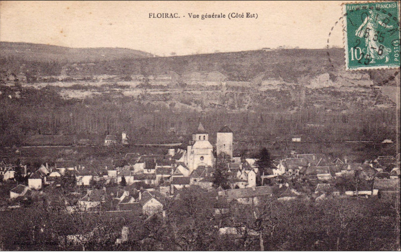 Carte postale ancienne Floirac bourg 9
