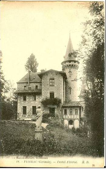 Carte postale ancienne Floirac castel-Floirac 1