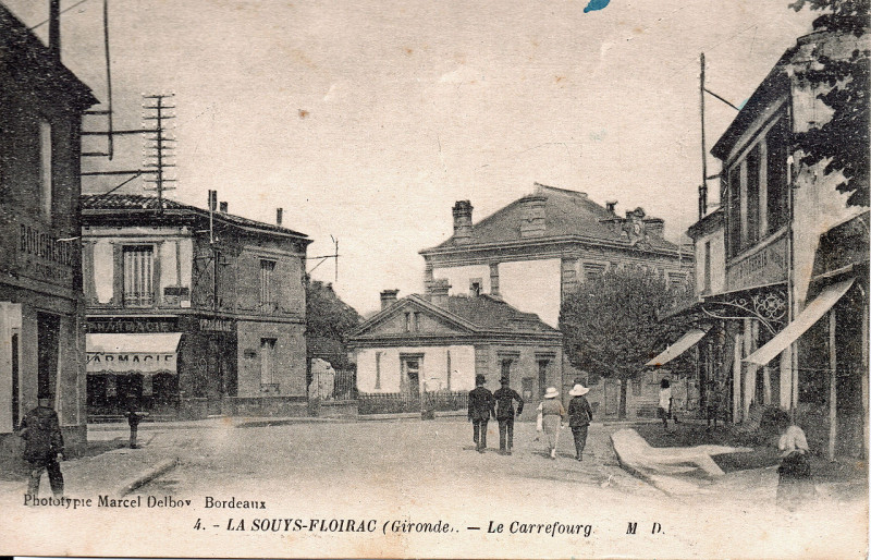 Carte postale ancienne Floirac La Souys 1