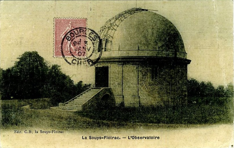 Carte postale ancienne Floirac-la-souys observatoire 1