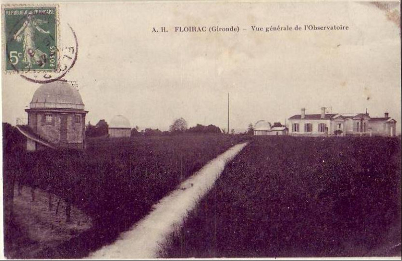Carte postale ancienne Floirac-la-souys observatoire 3