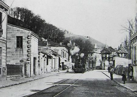 Carte postale ancienne Montée de Monrepos