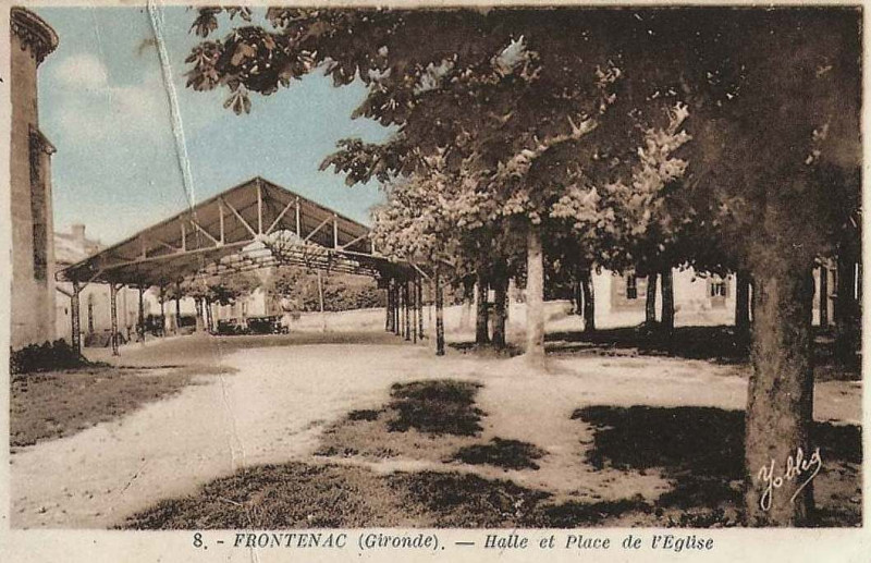 Carte postale ancienne Frontenac - bourg 2