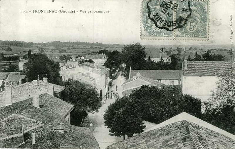 Carte postale ancienne Frontenac - vue générale