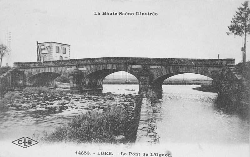 Carte postale ancienne Poste électrique de Lure - 03