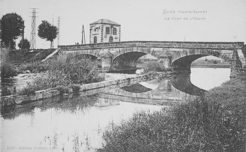 Carte postale ancienne Poste électrique de Lure - 12