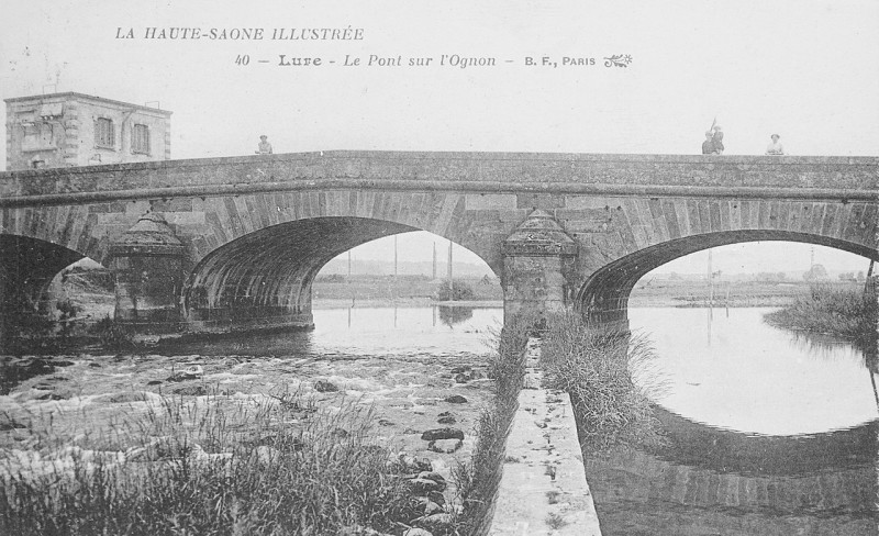 Carte postale ancienne Poste électrique de Lure - 15