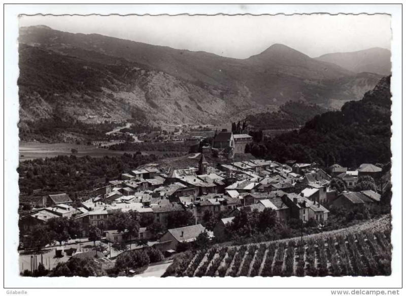 Carte postale ancienne Vue générale Tallard