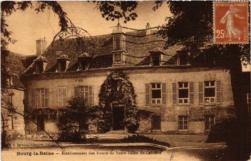 Carte postale ancienne Bourg-la-Reine Nd du Calvaire