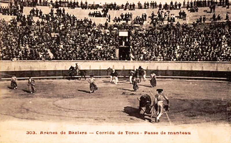 Carte postale ancienne Feria de Béziers carte postale
