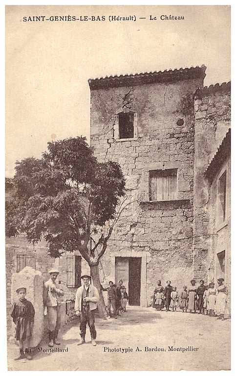 Carte postale ancienne Saint-Genies Carte Ancienne3