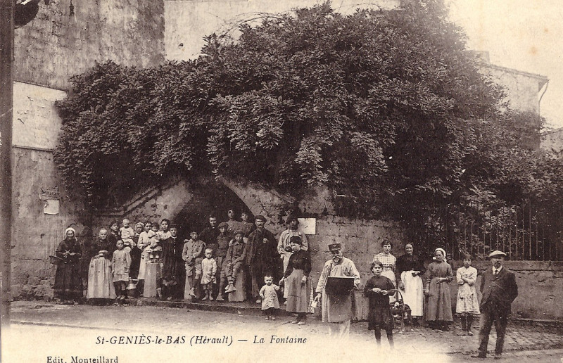 Carte postale ancienne Saint-Genies Carte Ancienne7