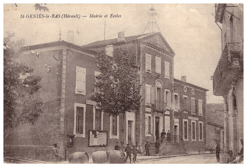 Carte postale ancienne Saint-Genies Carte Ancienne9