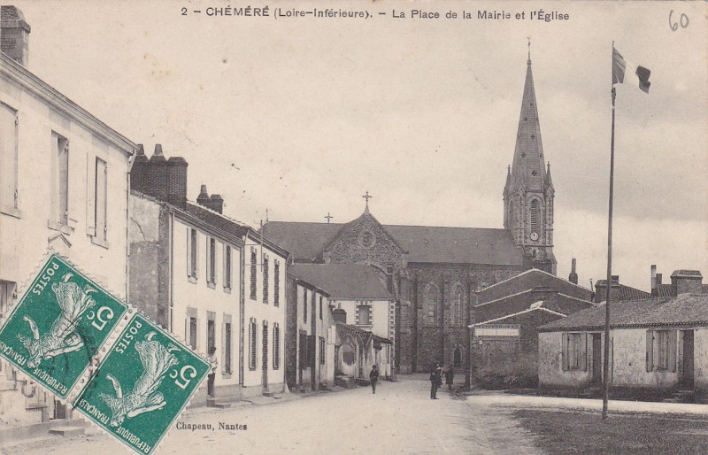 Carte postale ancienne Carte postale ancienne de Chéméré 03