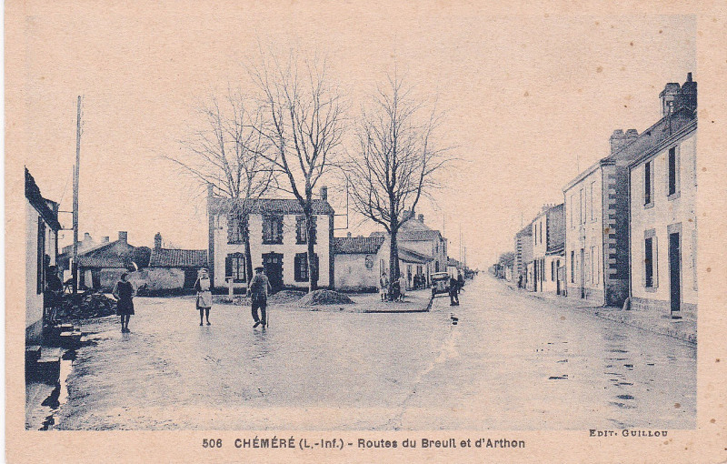 Carte postale ancienne Carte postale ancienne de Chéméré 06
