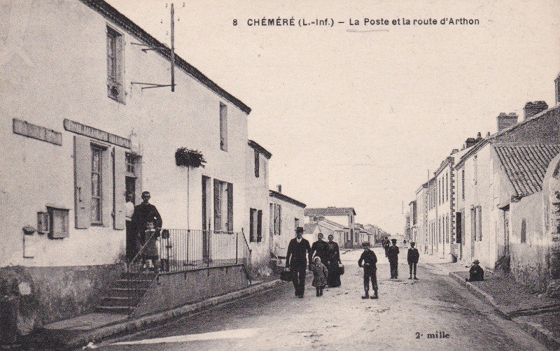Carte postale ancienne Carte postale ancienne de Chéméré 12