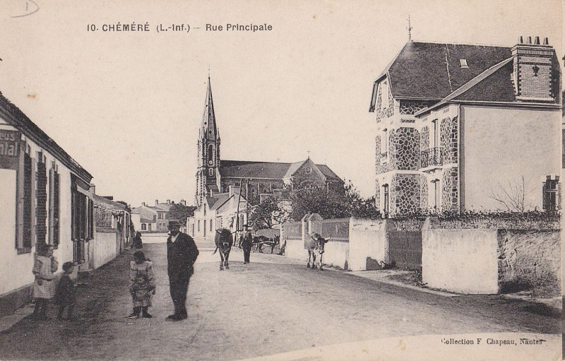 Carte postale ancienne Carte postale ancienne de Chéméré 39