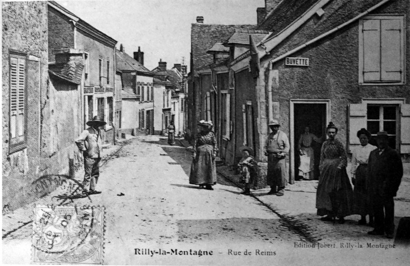 Carte postale ancienne 1905 rilly la montagne 1005395